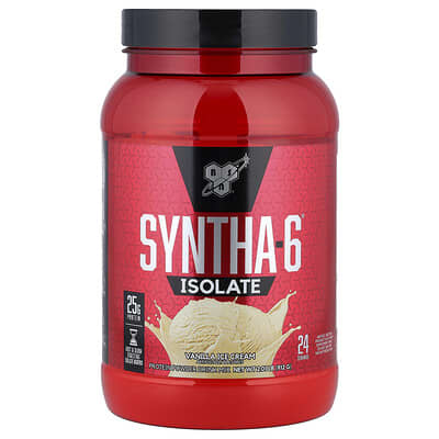 Протеиновый коктейль Syntha-6® Isolate, Vanilla Ice Cream, 2.01 lbs (912 g)
