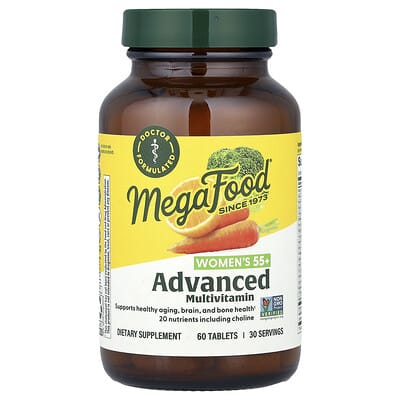 Advanced Multivitamin, For Women's 55+ , 60 Tablets