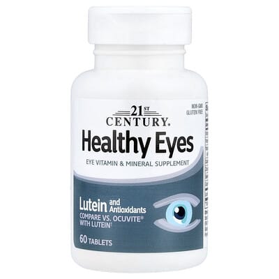 Healthy Eyes, лютеин и антиоксиданты, 60 таблеток