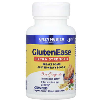 GlutenEase®, 60 капсул