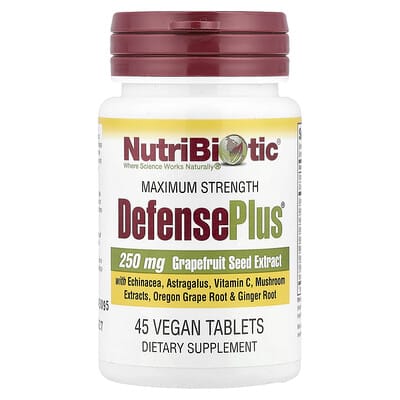 DefensePlus®, Maximum Strength, 45 Vegan Tablets
