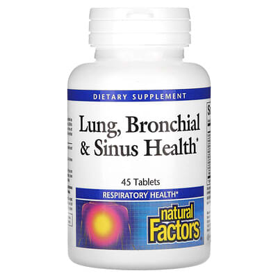 Lung, Bronchial & Sinus Health, 45 Tablets