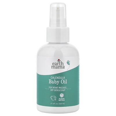 Earth Mama Масло для тела Calendula, 4 fl oz (120 ml)