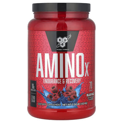 AminoX®, Endurance & Recovery, Blue Raz, 2.24 lb (1.02 kg)