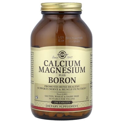 Calcium Magnesium Plus Boron, 250 Tablets