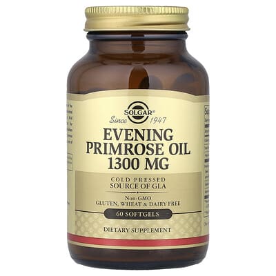 Масло примулы вечерней, 1,300 mg, 60 мягких капсул