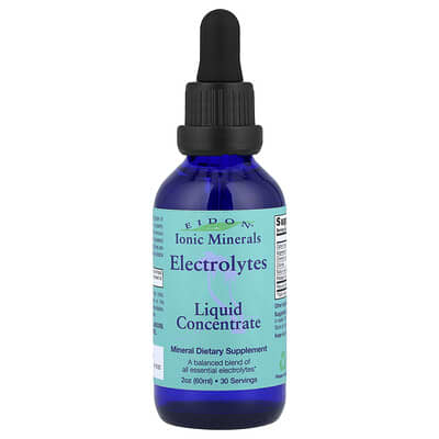 Eidon Ionic Minerals электролиты, жидкий концентрат, 2 oz (60 ml)