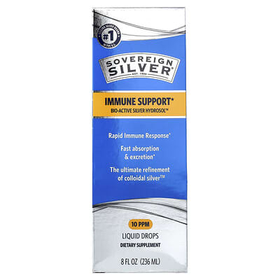 Bio-Active Silver Hydrosol™, Liquid Drops, 8 fl oz (236 ml)