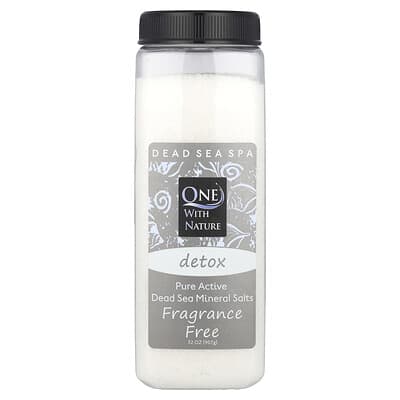 Dead Sea Spa, Mineral Salts, Detox, Fragrance Free, 32 oz (907 g)
