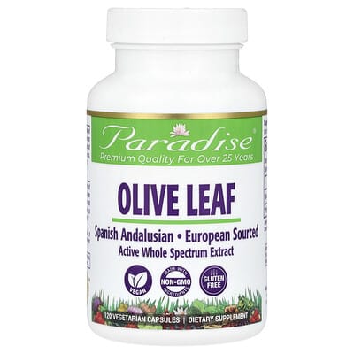 Olive Leaf, 120 Vegetarian Capsules (250 mg per Capsule)