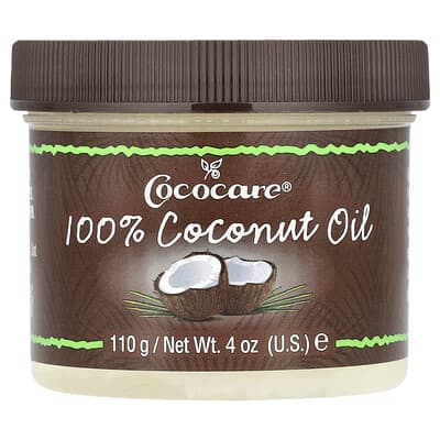 100% Coconut Oil, 4 oz (110 g)