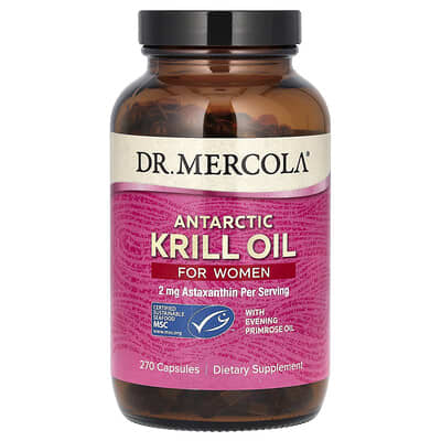 Antarctic Krill Oil for Women, 270 Capsules