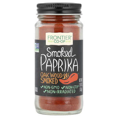 Smoked Paprika, Oak Wood Smoked, 1.87 oz (53 g)