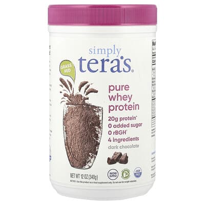 Pure Whey Protein, темный шоколад, 12 oz (340 g)