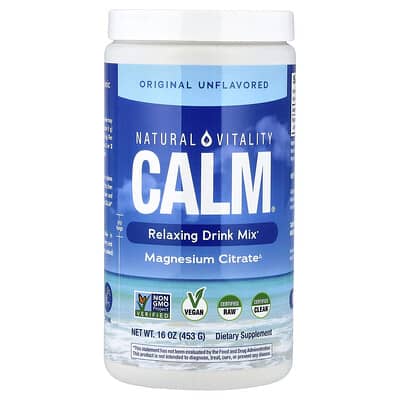 MaxCalm®, Relaxing Drink Mix, Unflavored, 16 oz (453 g)