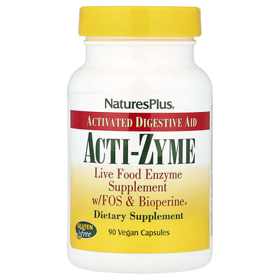 Acti-Zyme, пищевая добавка, 90 веганских капсул