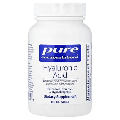 Гиалуроновая кислота Pure Encapsulations 180 капсул (70 mg на капсулу)
