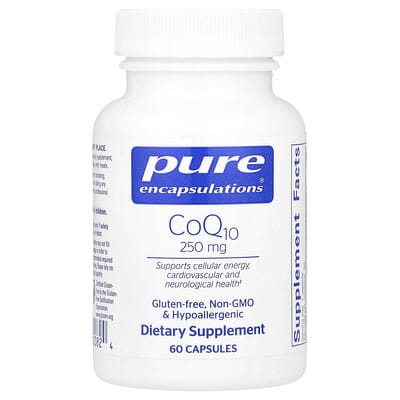 CoQ10, 250 mg, 60 капсул