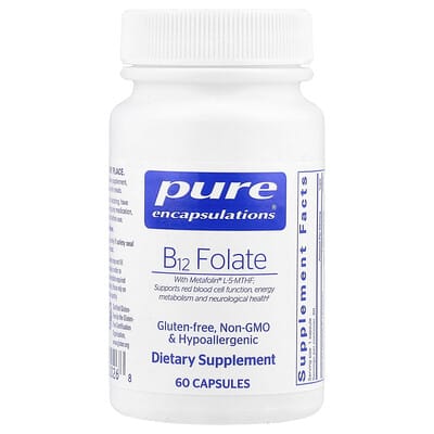 B12 Folate, 60 капсул