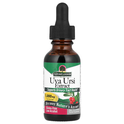 Экстракт Nature's Answer Uva Ursi, Low Alcohol