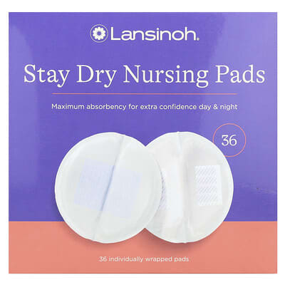 Stay Dry Nursing Pads, 36 Individually Wrapped Pads