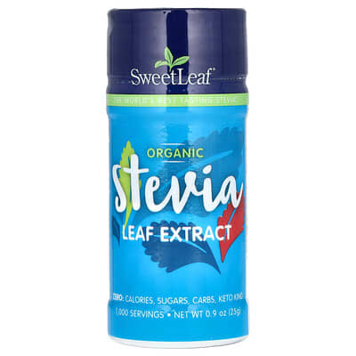 Organic Stevia Leaf Extract, 0.9 oz (25 g)