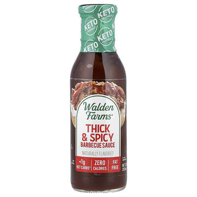 Thick & Spicy Barbecue Sauce, 12 fl oz (355 ml)