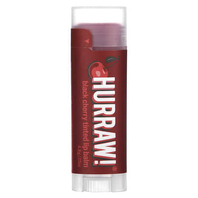 Tinted Lip Balm, Black Cherry, 0.17 oz (4.8 g)