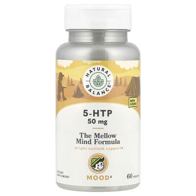 5-HTP, 50 mg, 60 капсул