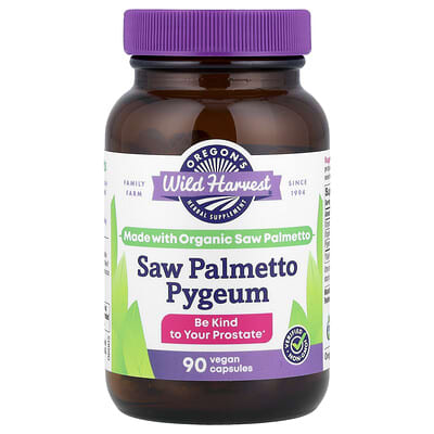 Saw Palmetto Pygeum, 90 Vegan Capsules