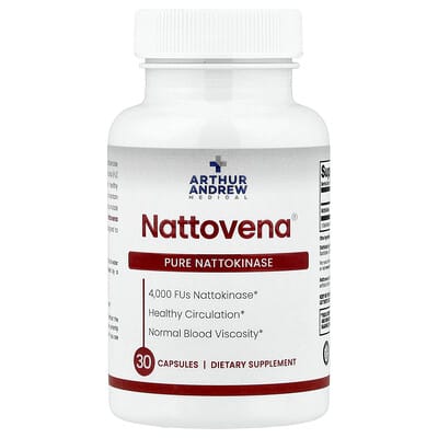 Nattovena®, Pure Nattokinase, 4,000 FUs, 30 Capsules