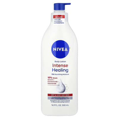 Intense Healing, Body Lotion, Dry & Very Dry Skin, 16.9 fl oz (500 ml)