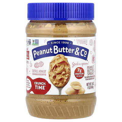 Peanut Butter Spread, Crunch Time®, 16 oz (454 g)