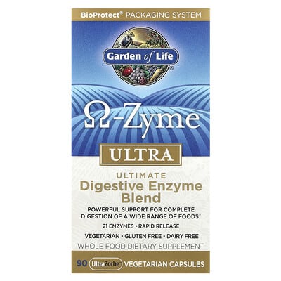 O-Zyme Ultra™, Ultimate Digestive Enzyme Blend, 90 UltraZorbe™ Vegetarian Capsules