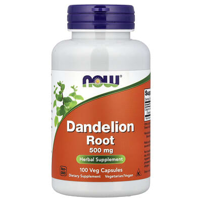 Dandelion Root, 500 mg, 100 Veg Capsules