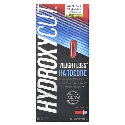 Weight Loss Hardcore, экспресс-капсулы, 60 шт