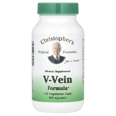 Формула V-Vein Christopher's Original Formulas, 100 вегетарианских капсул