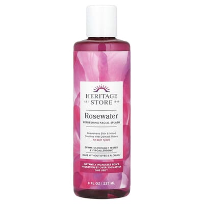 Rosewater Refreshing Facial Splash, 8 fl oz (237 ml)