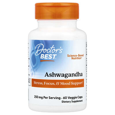 Ashwagandha, 60 Veggie Caps (125 mg per Capsule)