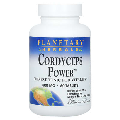 Cordyceps Power, 60 таблеток (400 mg per Tablet)