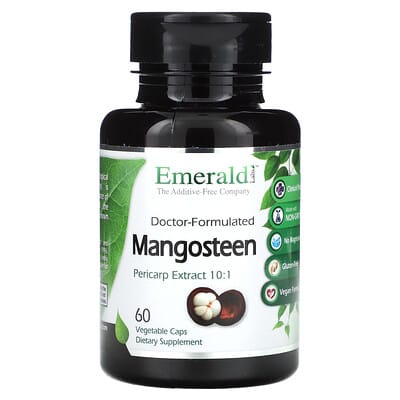 Экстракт мангостина Emerald Laboratories, 60 вегетарианских капсул (600 mg per Capsule)