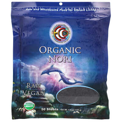 Органические нори, 50 листов, 4.4 oz (125 g)