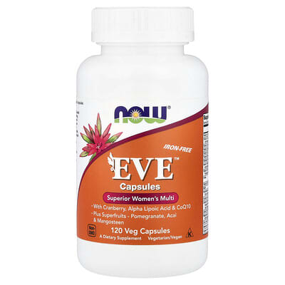 Eve™, Superior Women's Multi, Iron-Free, 120 Veg Capsules