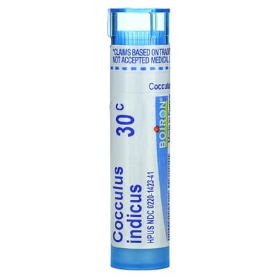 Cocculus Indicus, 30C, Motion Sickness Relief, Approx. 80 Pellets