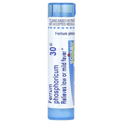 Ferrum Phosphoricum, 30C, для облегчения легкой лихорадки, ок. 80 гранул