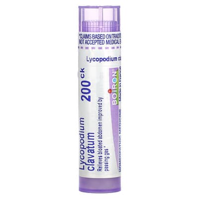 Lycopodium Clavatum, 200CK, от вздутия и газов, ок. 80 гранул