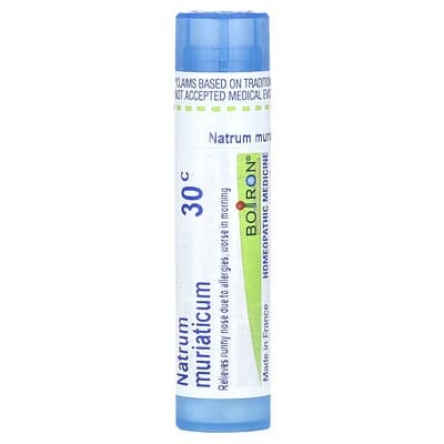 Natrum Muriaticum, 30C, прибл. 80 гранул