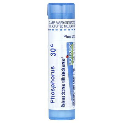 Boiron Phosphorus, 30C, средство для сна, прибл. 80 гранул