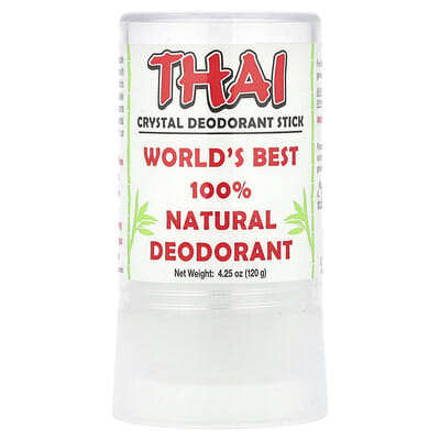 Thai Crystal Deodorant Stick, 4.25 oz (120 g)