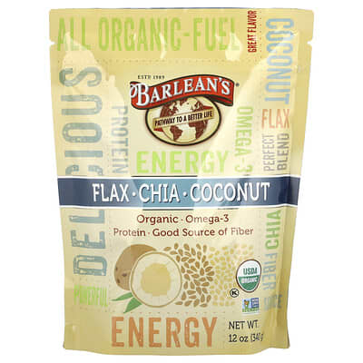 Flax-Chia-Coconut Blend, 12 oz (340 g)